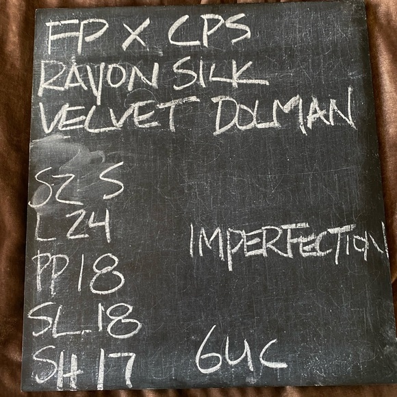 Free People x CP Shades Velvet Top - Picture 5 of 10